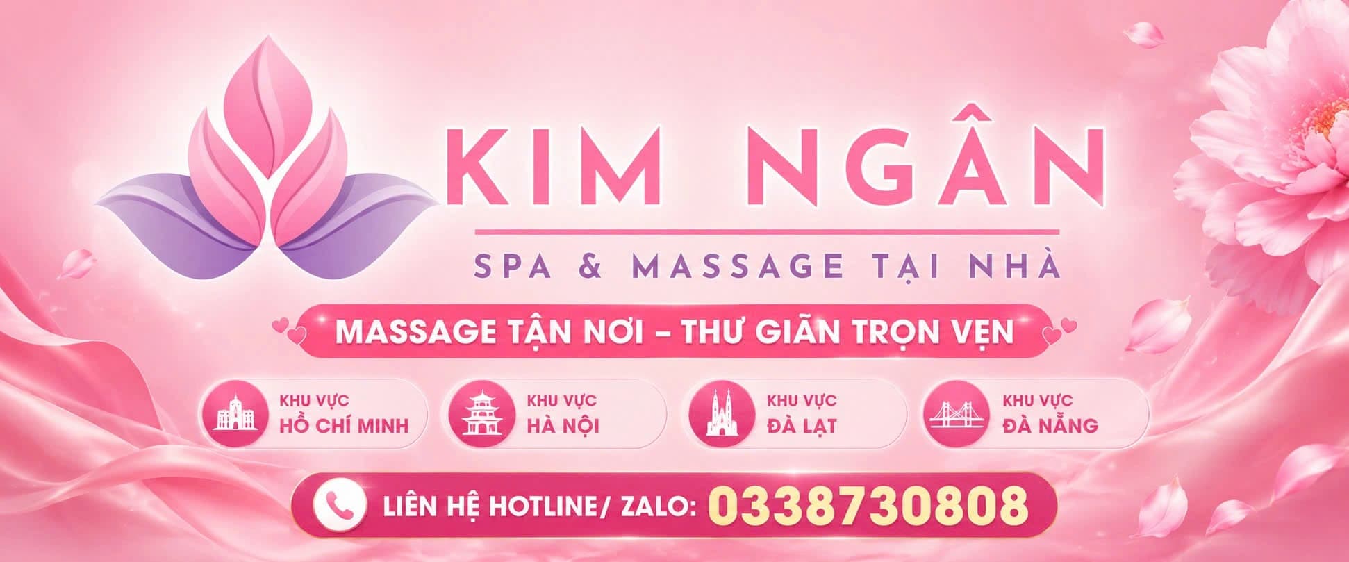 Kim Ngân Spa — Massage Tận Nơi, Thư Giãn Trọn Vẹn